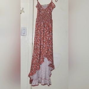 Long flower dress